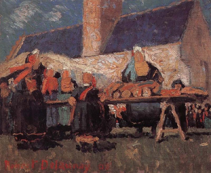 Delaunay, Robert Breton-s Market China oil painting art